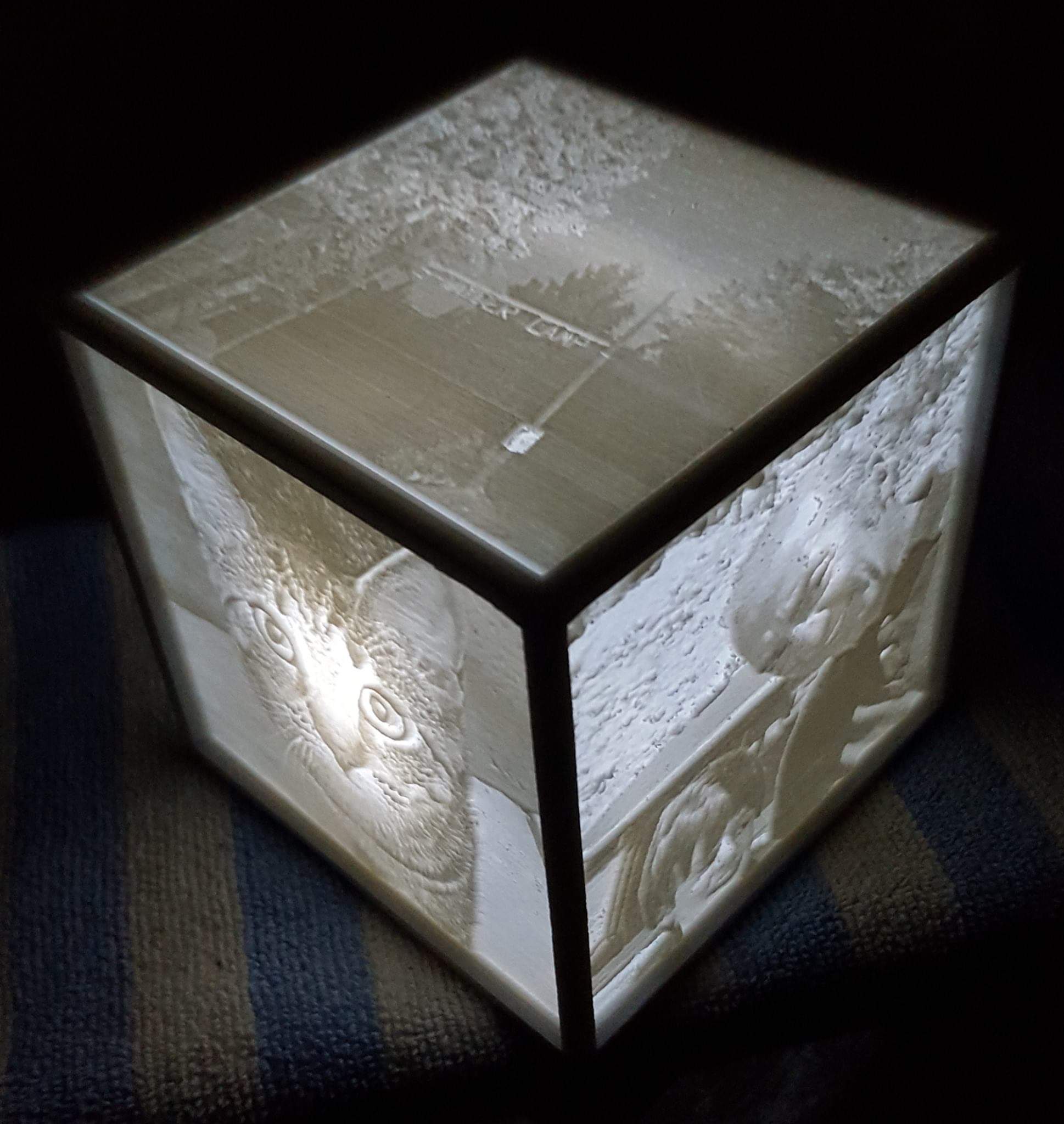 image of lithophane light box